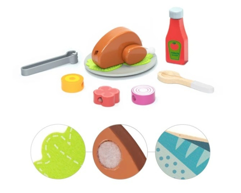 Joc de rol Gratar cu accesorii, UMU Toys Baiat, Fata, varsta 3 - 6 ani [2]