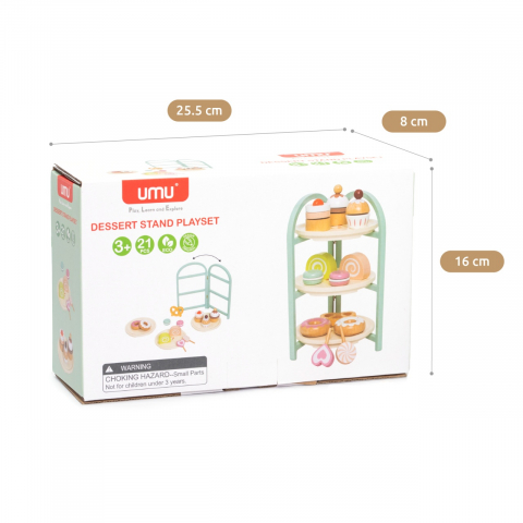 Joc de rol Raftul cu deserturi, UMU Toys, varsta 3 - 6 ani, Baiat, Fata [3]