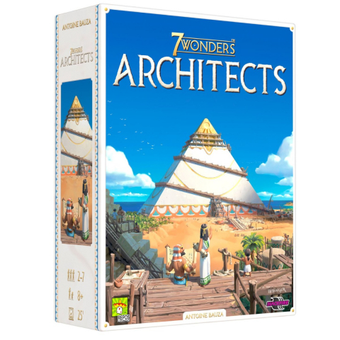 Jucării și Jocuri pentru copii - Joc de societate 7 Wonders Architects, limba romana varsta 9-12 ani ,12-14 ani ,14-18 ani ,18+, Unisex