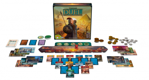 Joc de societate 7 Wonders Duel, limba engleza varsta 9-12 ani ,12-14 ani ,14-18 ani ,18+, Unisex [1]