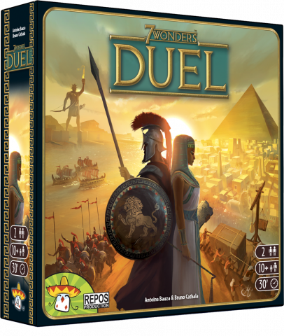Jucării și Jocuri pentru copii - Joc de societate 7 Wonders Duel, limba engleza varsta 9-12 ani ,12-14 ani ,14-18 ani ,18+, Unisex