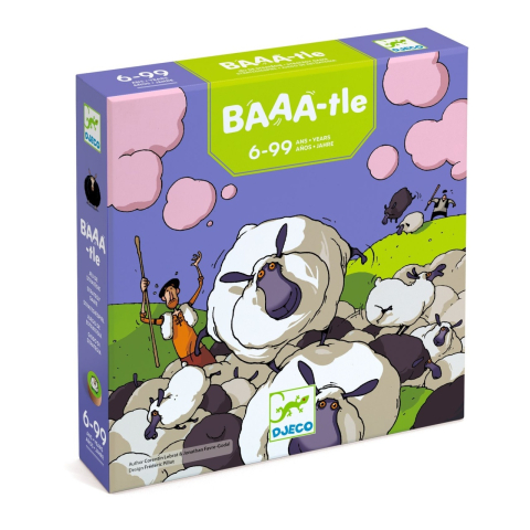 Jucării și Jocuri pentru copii - Joc de societate Baaa-tle, Djeco Baiat, Fata, varsta +9 ani, 6 - 9 ani