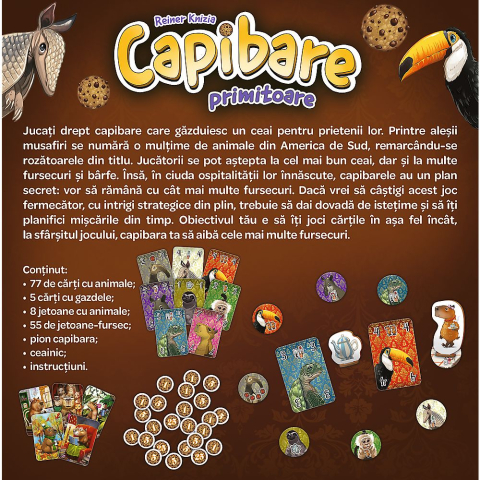 Joc de societate capibare primitoare in limba romana varsta 8 ani -12 ani [2]