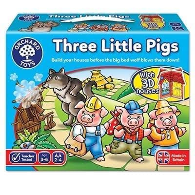 Jucării și Jocuri pentru copii - Joc de societate Cei trei purcelusi THREE LITTLE PIGS