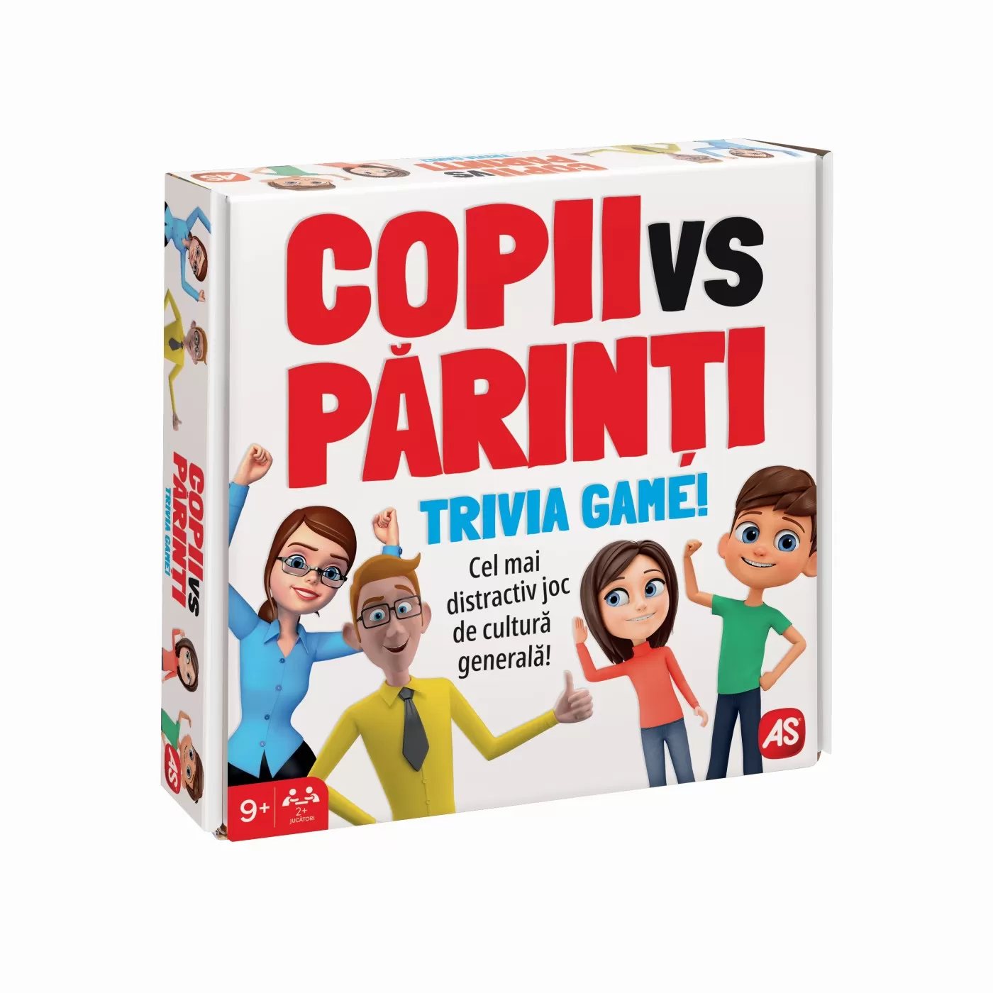 Cadouri Jucării Copii Grădiniță - Copii vs Parinti, Joc de societate, 7 ani+, varsta de la 7 ani la +15 ani