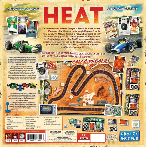 Joc de societate Heat: Pedal to the metal, limba romana varsta 10-12 ani ,12-14 ani ,14-18 ani ,18+, Unisex [3]