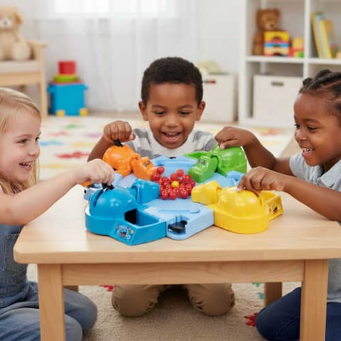 Joc de societate interactiv Hungry Hippos, 2–4 jucatori [2]