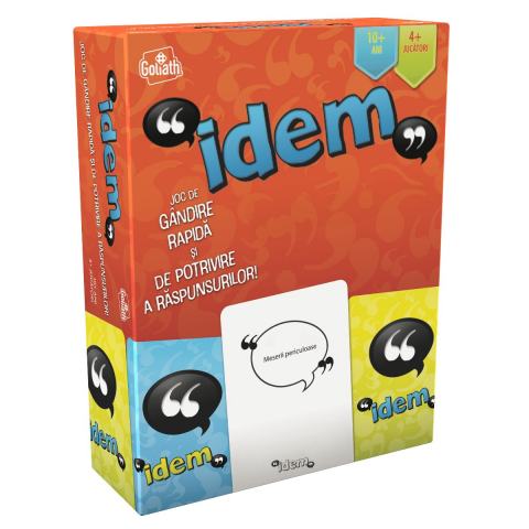 Jucării și Jocuri pentru copii - Joc de societate Idem, limba romana varsta 10-12 ani ,12-14 ani ,14-18 ani ,18+, Unisex