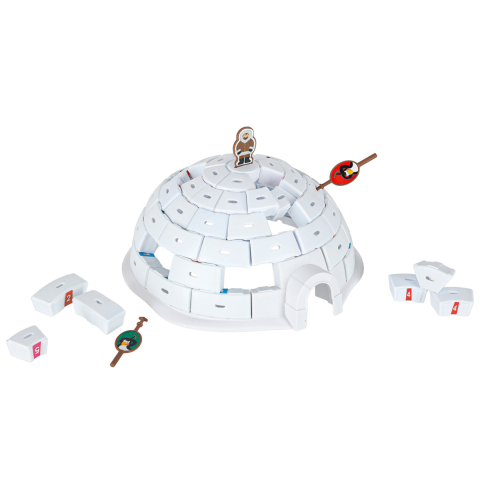 Joc de Societate Igloo Move Game, Joc de Dexteritate si Echilibru, 64 Blocuri de Gheata, 2-4 Jucatori, 5 ani+ [7]