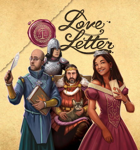 Jucării și Jocuri pentru copii - Joc de societate Love Letter, limba romana varsta 7-9 ani ,9-12 ani ,12-14 ani ,14-18 ani ,18+, Unisex