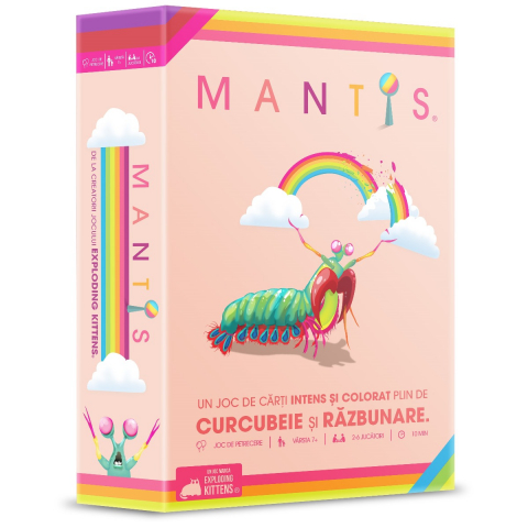 Jucării și Jocuri pentru copii - Joc de societate Mantis varsta 7-9 ani ,9-12 ani ,12-14 ani ,14-18 ani ,18+, Unisex