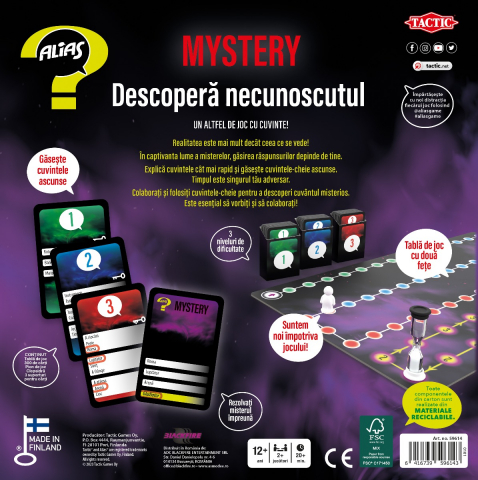 Joc de societate Mystery Alias varsta 12-14 ani ,14-18 ani ,18+, Unisex [1]