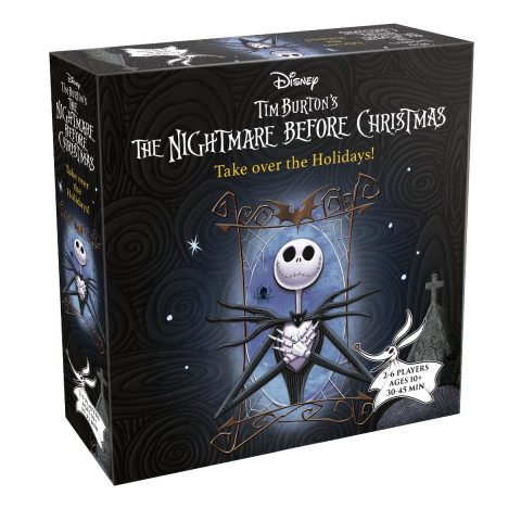 Jucării și Jocuri pentru copii - Joc de societate Nightmare Before Christmas, limba engleza varsta 7-9 ani ,9-12 ani ,12-14 ani ,14-18 ani ,18+, Unisex