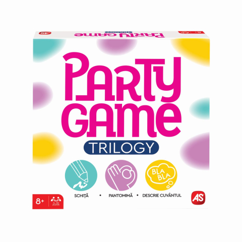 Jucării și Jocuri pentru copii - Joc de societate party game trilogy in limba romana