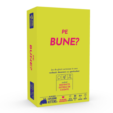 Jucării și Jocuri pentru copii - Joc de societate Pe bune?, limba romana varsta 14-18 ani ,18+, Unisex