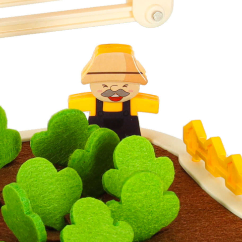 Joc de societate pentru copii, Campul cu morcovi, Multicolor, 38 x 28 x 6.5cm [9]