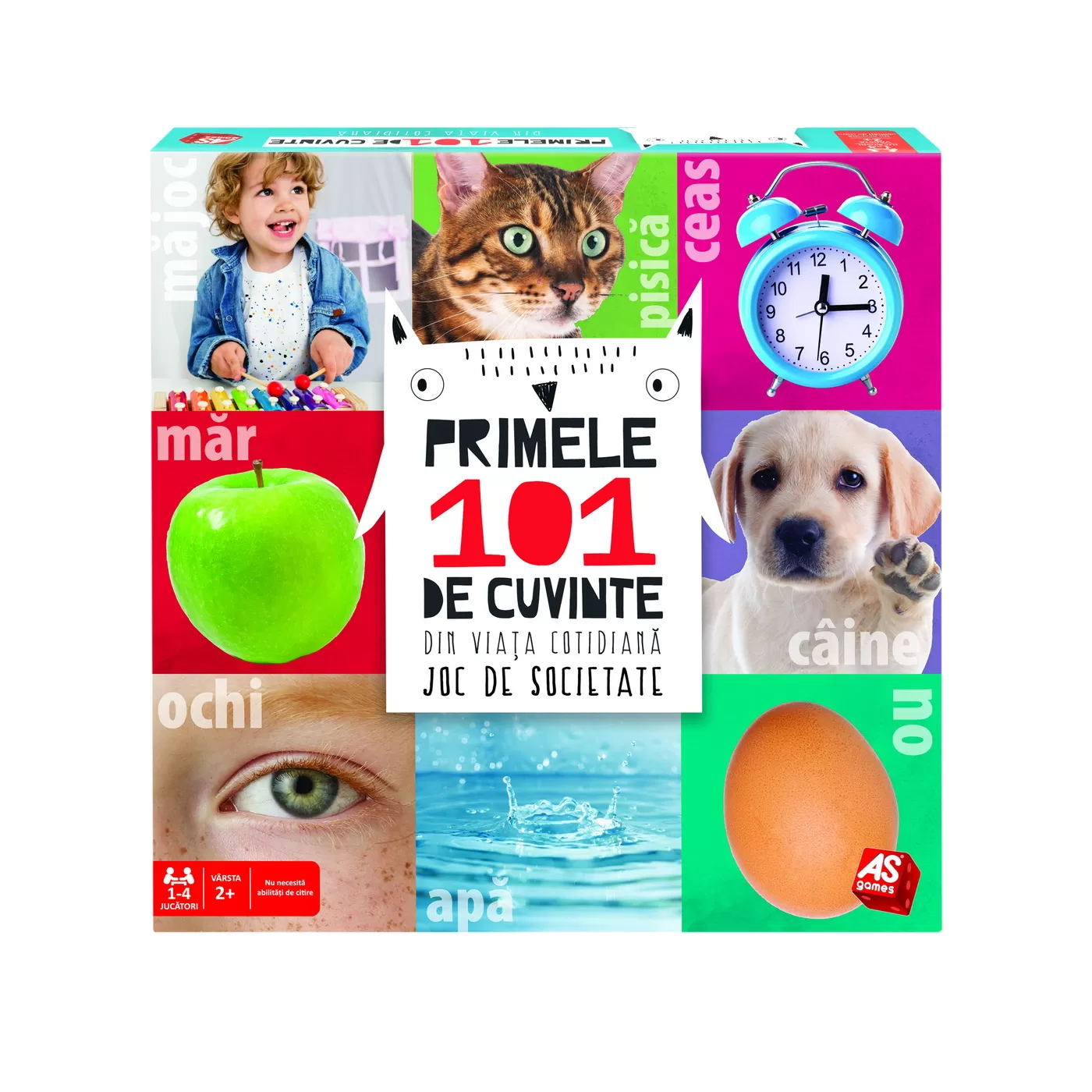 Primele 101 de cuvinte din viata cotidiana, Joc de societate, 2 ani+, varsta de la 2 ani la 5 ani [5]