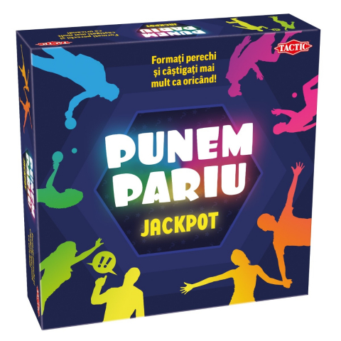 Jocuri de Masa, Societate, Cooperare si Boardgames - Joc de societate Punem Pariu - Jackpot varsta 8-9 ani ,9-12 ani ,12-14 ani ,14-18 ani ,18+, Unisex