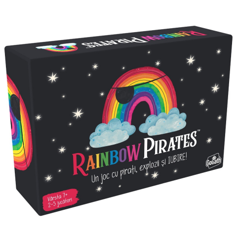 Jucării și Jocuri pentru copii - Joc de societate Rainbow Pirates varsta 7-9 ani ,9-12 ani ,12-14 ani ,14-18 ani ,18+, Unisex