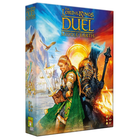 Jucării și Jocuri pentru copii - Joc de societate The Lord of the Rings - Duel for Middle-Earth, limba engleza copii varsta 10 ani +