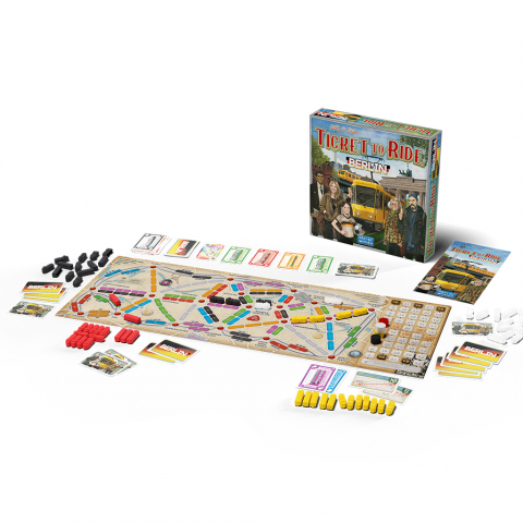 Joc de societate Ticket to Ride Berlin, limba engleza varsta 7-9 ani ,9-12 ani ,12-14 ani ,14-18 ani ,18+, Unisex [2]