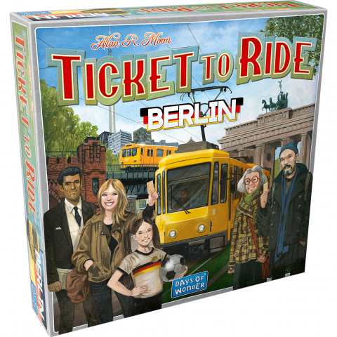 Jucării și Jocuri pentru copii - Joc de societate Ticket to Ride Berlin, limba engleza varsta 7-9 ani ,9-12 ani ,12-14 ani ,14-18 ani ,18+, Unisex