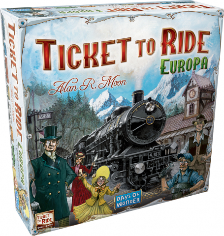 Jucării și Jocuri pentru copii - Joc de societate Ticket to Ride Europa, limba romana varsta 7-9 ani ,9-12 ani ,12-14 ani ,14-18 ani ,18+, Unisex