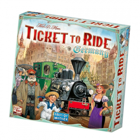 Jucării și Jocuri pentru copii - Joc de societate Ticket to Ride Germany, limba engleza varsta 8-9 ani ,9-12 ani ,12-14 ani ,14-18 ani ,18+, Unisex
