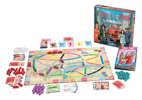 Joc de societate Ticket To Ride Londra, limba romana varsta 8-9 ani ,9-12 ani ,12-14 ani ,14-18 ani ,18+, Unisex [1]