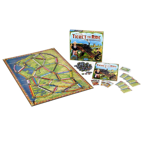Joc de societate Ticket to Ride Map Collection Netherlands, extensie, limba engleza varsta 8-9 ani ,9-12 ani ,12-14 ani ,14-18 ani ,18+, Unisex [2]