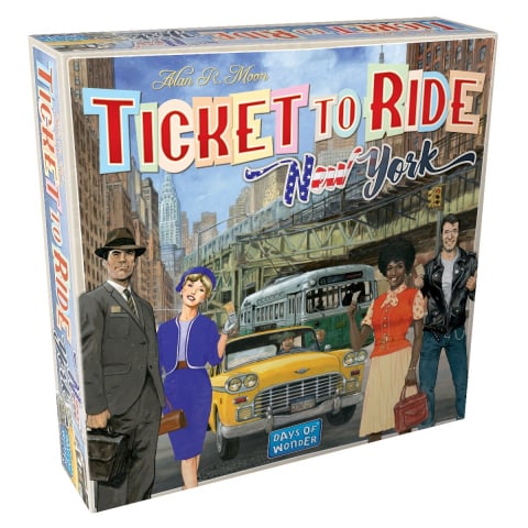 Joc de societate Ticket To Ride New York, limba engleza varsta 7-9 ani ,9-12 ani ,12-14 ani ,14-18 ani ,18+, Unisex [3]