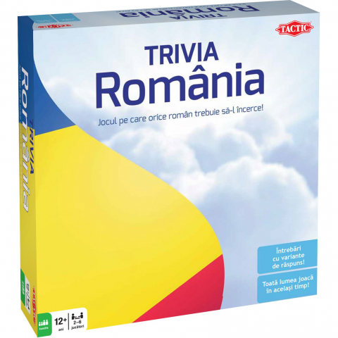 Jucării și Jocuri pentru copii - Joc de societate Trivia Romania varsta 9-12 ani ,12-14 ani ,14-18 ani ,18+, Unisex