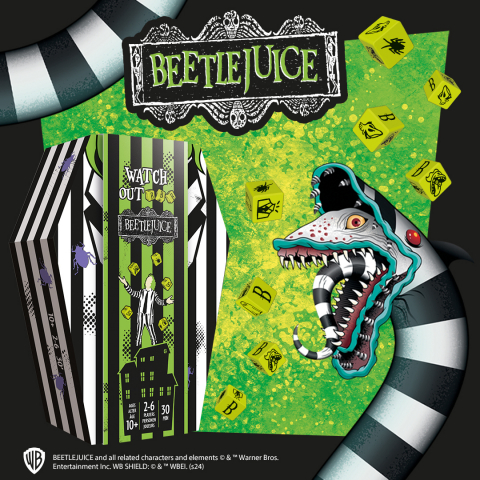 Joc de societate Watch Out... BeetleJuice, limba engleza varsta 10-12 ani ,12-14 ani ,14-18 ani ,18+, Unisex [3]