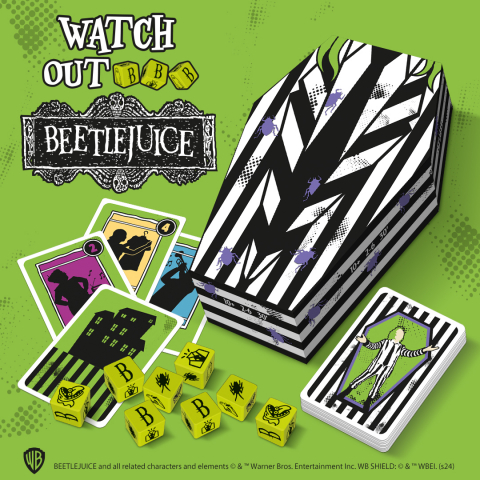 Joc de societate Watch Out... BeetleJuice, limba engleza varsta 10-12 ani ,12-14 ani ,14-18 ani ,18+, Unisex [5]