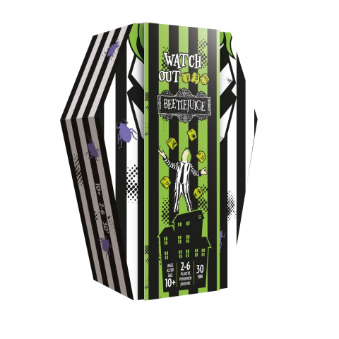 Jucării și Jocuri pentru copii - Joc de societate Watch Out... BeetleJuice, limba engleza varsta 10-12 ani ,12-14 ani ,14-18 ani ,18+, Unisex