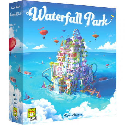 Jucării și Jocuri pentru copii - Joc de societate Waterfall Park, limba engleza varsta 10-12 ani ,12-14 ani ,14-18 ani ,18+, Unisex