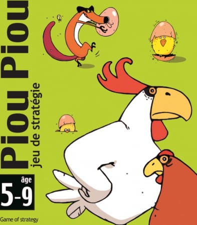 Joc de strategie cu carti Piou Piou, varsta 3 - 6, 6 - 9, 9+ ani, Baiat, Fata