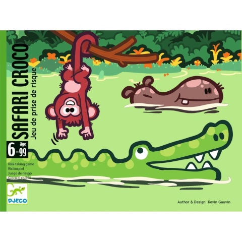 Joc de strategie si noroc Safari Croco, Djeco pentru Baiat, Fata varsta 6 - 9, 9+ [2]