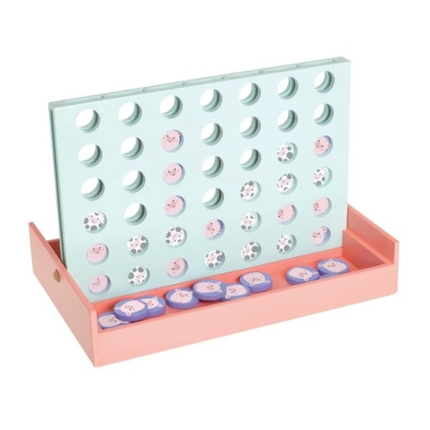 Joc din lemn 4 pe rand, Orange Tree Toys Baiat, Fata, varsta 3 - 6 ani [2]