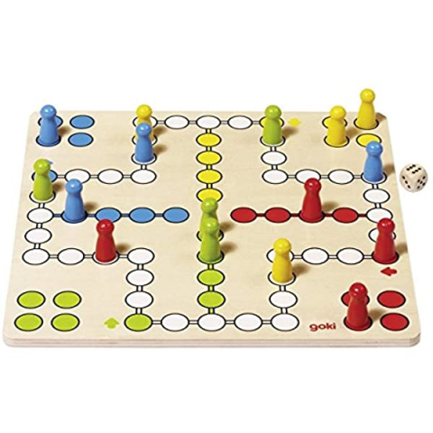 Jucării și Jocuri pentru copii - Joc din lemn Ludo
