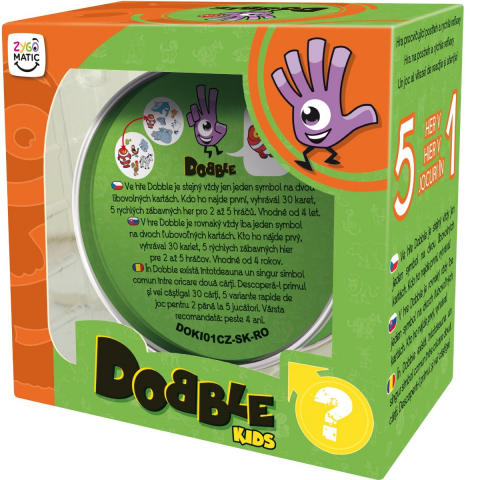 Joc Dobble Kids varsta 5-7 ani ,7-9 ani, Unisex [6]