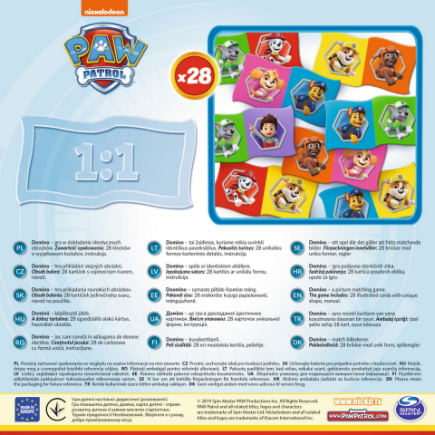 Joc domino patrula catelusilor varsta 4 ani -12 ani [4]