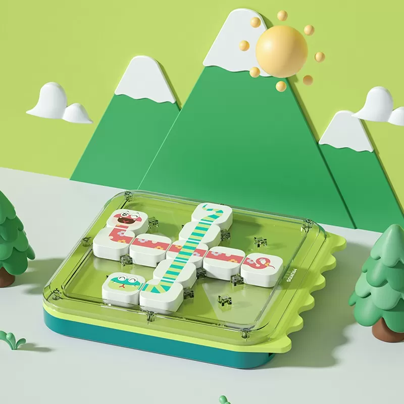Joc educational puzzle sarpe, varsta de la 4 ani la 8 ani [2]