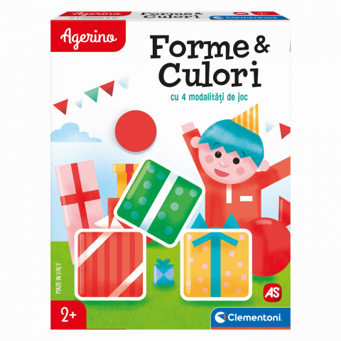 Jucării și Jocuri pentru copii - Joc educativ agerino forme si culori, varsta de la 2 ani la 5 ani