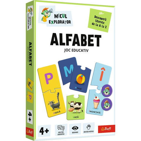 Jucării și Jocuri pentru copii - Joc educativ alfabet micul explorator
