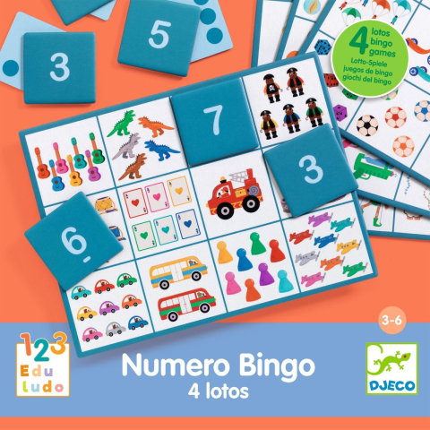 Joc educativ Bingo, Djeco Baiat, Fata, varsta 3 - 6 ani [3]