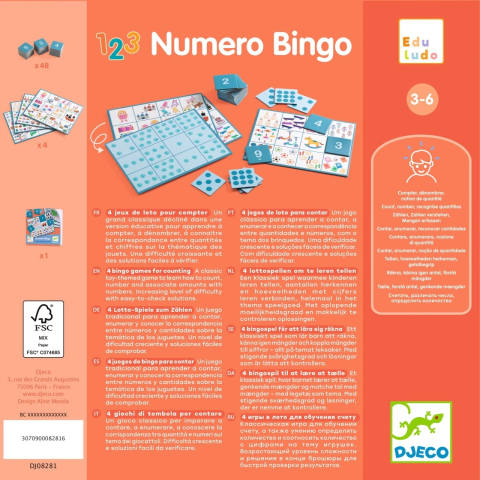 Joc educativ Bingo, Djeco Baiat, Fata, varsta 3 - 6 ani [2]