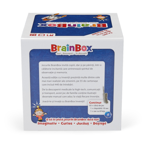 Joc educativ BrainBox Inventii varsta 8-9 ani ,9-12 ani ,12-14 ani ,14-18 ani ,18+, Unisex [3]