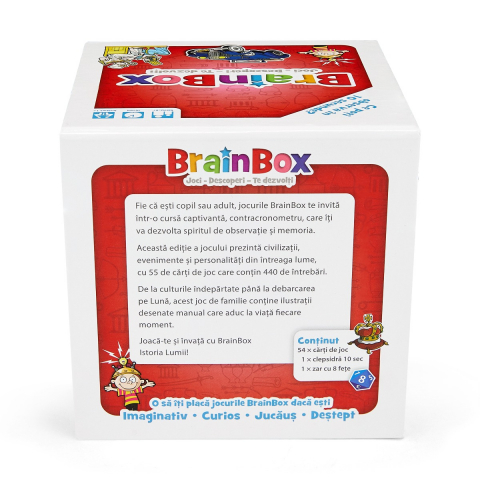 Joc educativ BrainBox Istoria lumii varsta 8-9 ani ,9-12 ani ,12-14 ani ,14-18 ani ,18+, Unisex [3]