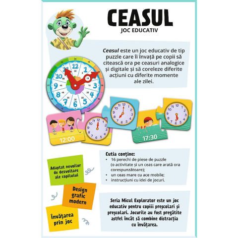 Joc educativ ceasul micul explorator [2]